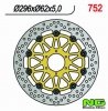 NG Tarcza hamulcowa przednia HONDA 800 VFR (98-01) 296x62x5,0